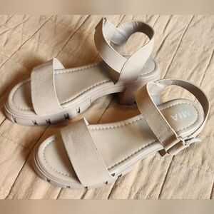 MIA Skyler Chunky Platform Lug Sole Sandals